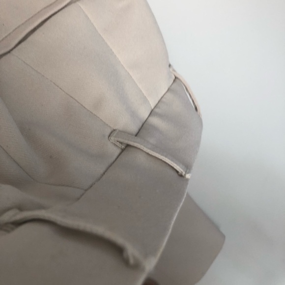 Pixie Market Jaimie pleated pants in color called SAND. - Picture 14 of 16